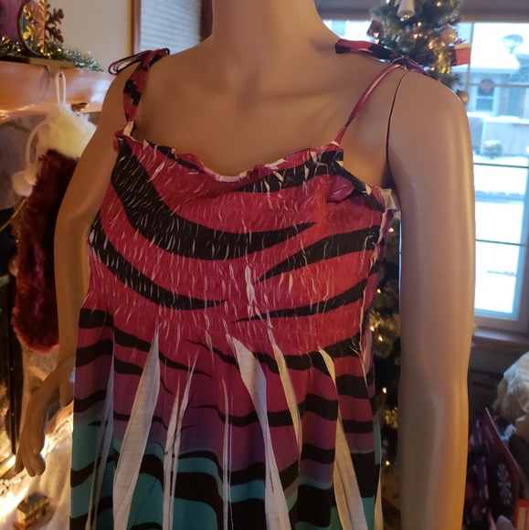 Multi Color Sundress XL - Picture 1 of 4